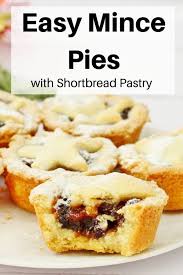 easy mince pie recipe with shortbread