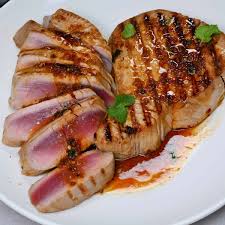 grilled tuna steak alphafoo