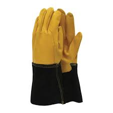 Premium Leather Gauntlet Gloves