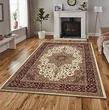 non slip large traditional rugs hallway