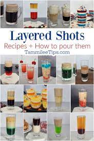 layered shots and how to pour them