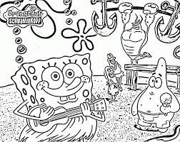 Right now, we advise spongebob thanksgiving coloring pages for you, this post is related with free printable super mario papercraft. Spongebob Characters Coloring Pages Coloring Home
