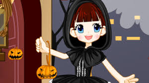 play halloween dress up on primarygames