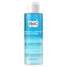 roc double action eye make up remover 125 ml
