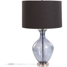 Glass Bedside Table Lamp 70 Cm Classic