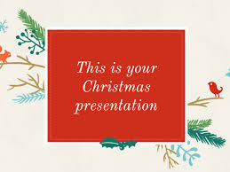 Free Christmas Powerpoint Template Or Google Slides Theme Illustrated