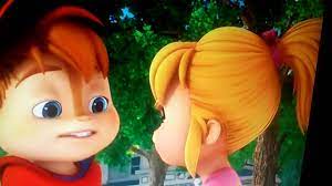 Alvin & The Chipmunks-Alvin kisses Brittany 💋 - YouTube