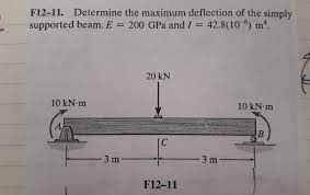 solved f12 11 determine the maximum