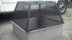While you do have the option to make your own fire pit spark screen, correctly gauging the dimensions can be tricky and time intensive. American Made Fire Pit Spark Screen Higleyfirepits Com Youtube