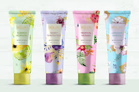 cosmetics packaging design and branding
