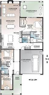 Bungalow Floor Plans Narrow Lot House