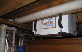 your dehumidifier at in a basement