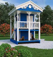 Two Story Playhouse And Doghouse Design