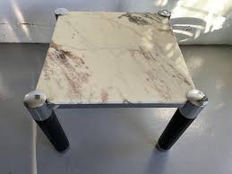 Vintage Coffee Table In Marble For