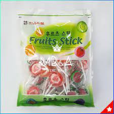 Kẹo Mút Trái Cây Hàn Quốc Fruits Stick - Omely - Candy & Snack Shop