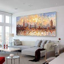London City Skyline Paintings