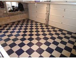cream vinyl plastic rubber floor tiles