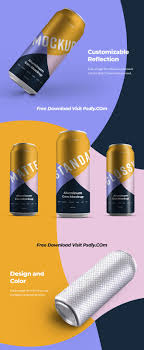 He has been professionally editing since 2004. Free 10 Mockup Aluminium Can 500 Ml With Water Drops Ê–