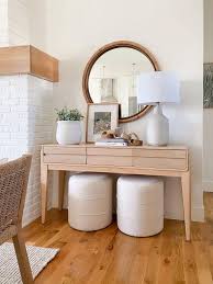 affordable console table decor the