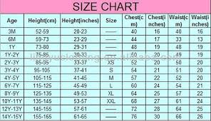 True To Life Clothing Size Conversion Chart For Childrens