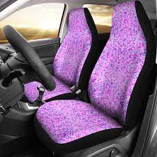 Purple Custom Car Seat Covers Custom