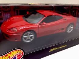 You are currently using an unsupported browser. Sold 59 95 Hot Wheels Ferrari 360 Modena 1 18 Red Original Release 1999 Hotwheels Ferrari Hot Wheels Ferrari 360 Collectibles