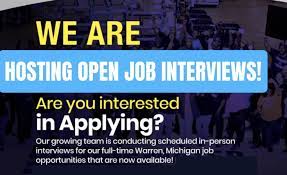 interview for job opportunities at