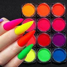 rainbow chrome neon phosphor powder for