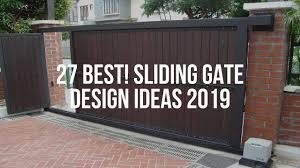 Take a look this simple iron gate that bears a regal look! 27 Best Sliding Gate Design Ideas Youtube