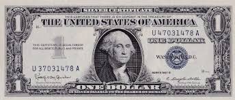 1957 One Dollar Silver Certificate Learn The Current Value