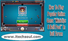 Jouez au billard en ligne et défiez vos amis ou des joueurs du monde entier dans des parties de 8 ball. How To Play Popular Online Game Miniclips 8 Ball Pool In Full Screen Itechsoul