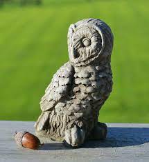 Buy Barn Owl Statue Reconstituted Stone