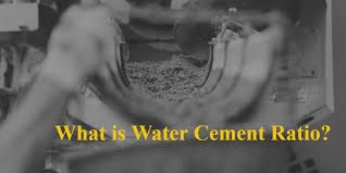 what is water cement ratio guide