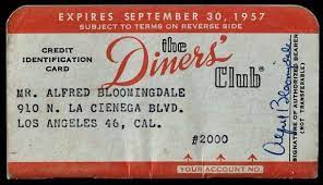 In 1950 the diners' club issued their credit card in the u.s. The Detailed History Of Credit Card Machines