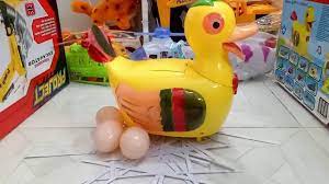 Đồ chơi trẻ em Vịt đẻ trứng Animal Toys for Duck Duck lay an egg - YouTube