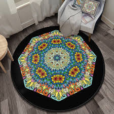 soft round carpet velvet area rug