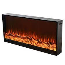 china white electric fireplaces heater