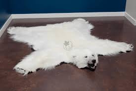 polar bear skin rugs furcanada