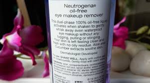 neutrogena eye makeup remover