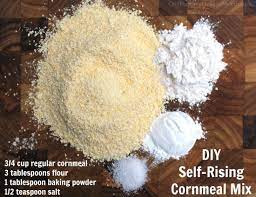 diy self rising cornmeal mix one