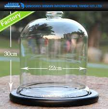 30cm Regular Glass Cloche Bell Jar Dome