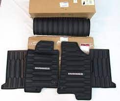 black rubber floor mats gm 12498903