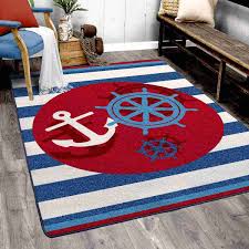 ahoy there fine area rug rustic log