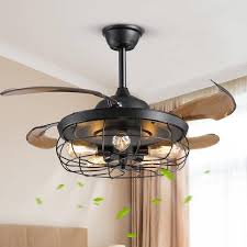 Light Retractable Ceiling Fan Hd Fsd 66