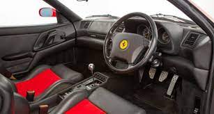 Ferrari f355 carbon fiber interior door sills (fits: 1996 Ferrari F355 Ferrari F355 Berlinetta Factory Carbon Seats Rosso Corsa 7k Miles Fsh Classic Driver Market