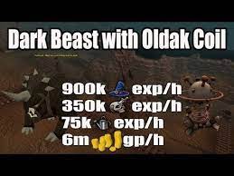 They will be in the hunter skill guide and not listed here. Updated Dark Beast Slayer Guide With Oldak Coil 900k Magic Exp H Runescape