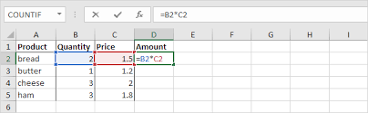 cell references in excel in easy steps