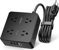 Surge Protector Power Strip 8 Widely