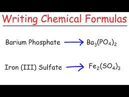 Writing Chemical Formulas For Ionic