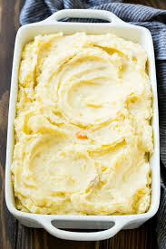 loaded mashed potato cerole dinner